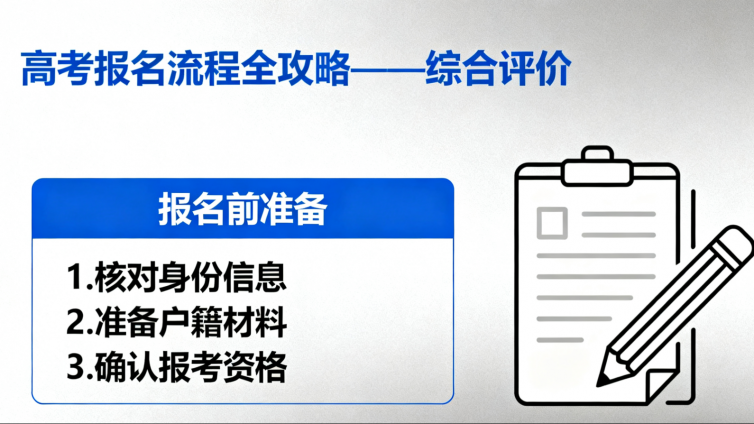 综合评价高考报名流程全攻略，这些关键点你一定要知道！